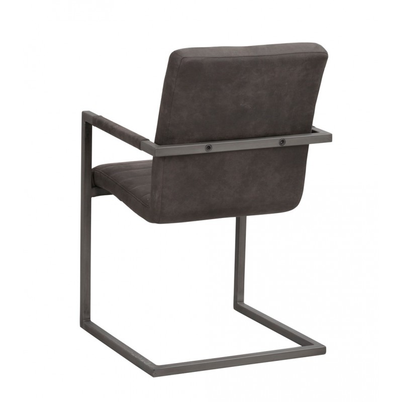 RO Cliv Armchair Dark Grey